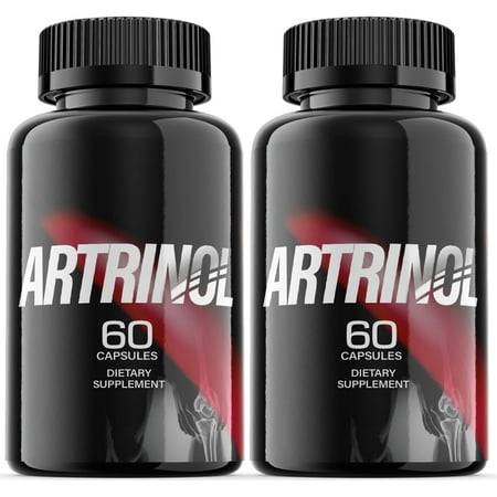 (2 Pack) Artrinol - Dietary Supplement for Joints, Focus, Memory, Clarity, Energy, Improved Sleep, Calm and Relax Mind - Advanced Formula for Overall Wellness - 120 Capsules