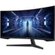thumbnail image 4 of Samsung 34" Odyssey G55T WQHD 165Hz 1ms(MPRT) HDR Paquete de Monitor Curvo para Juegos con Tecnología Smart USA Elite Suite 18, 2 Cables HDMI y Equipo Decorativo CPS Paquete de Protección Exclusivo de, 4 of 5