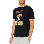 Lovely Day for a Guinness Black T-Shirt Cotton Mens Beer Toucan Summer Tee Tee