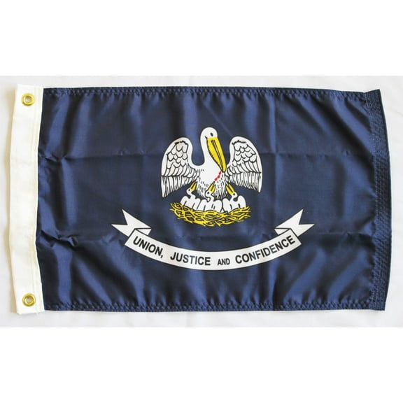 Louisiana - 12"X18" Nylon Flag