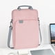 thumbnail image 1 of Bolsa para laptop ligera para varias marcas y tamaños, bolsa impermeable de hombro único, rosa, 1 of 6