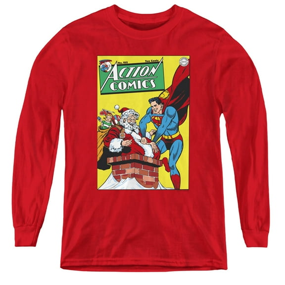 Dc - Cover No. 105 - Youth Long Sleeve Shirt - Medium