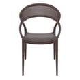 thumbnail image 5 of Compamia Sunset Dining Chair Brown, Set of 2, 5 of 6