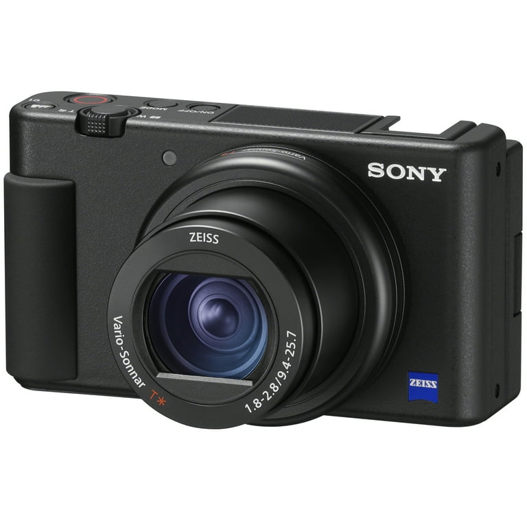 Sony ZV-1 20.1 Megapixel Compact Camera, Black - Walmart.com