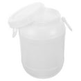 thumbnail image 3 of EXHUMKY White Stackable Recycle Bins Compost Bin Kitchen with Lid Portable Kitchen Compost Pail, 3 of 8