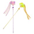 thumbnail image 2 of Weiweiguan 2pcs Cat Playing Rods Cat Interactive Toy Kitten Cat Toy Cat Teaser Stick, 2 of 7
