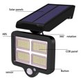 thumbnail image 2 of pieza 120 LED luz solar de jardín sensor humano pared exterior, 2 of 5
