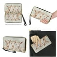 thumbnail image 4 of ZUXONGSY Goat Flower Print Tote Bag Handbag with Wallet Set Pu Leather Hobo Shoulder Bag for Women Ladies 2 Pcs Top Handle Handbag Purse Clutch Shoulder Totes, 4 of 4