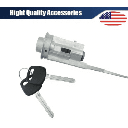 Aniceparthy 89703-33070 Ignition Lock Cylinder Switch with 2 Keys Compatible with Toyota 2001- 2007 Sequoia, 2003-2006 Tundra, 2003-2009 4Runner and More, Replace # 69052-34040
