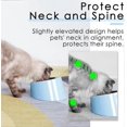 thumbnail image 2 of Bowl for Dog Cat, Sloped Bowl Non-Slip Modern Elegant Melamine Support with Removable Solid Stainles, 2 of 5