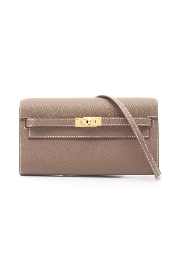 Pre-Owned Hermes Kelly To Go Shoulder Bag/Handbag, Leather, Calfskin (Cowhide), Veau Epsom,...