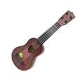 thumbnail image 2 of OUSITAID Classical Ukulele Guitar Musical Instrument Interactive Ukulele Toy For Kid  38CM Khaki, 2 of 7