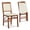 Walnut, variant on Costway 2 Pack Folding Dining Chairs Foldable Chairs with PVC Padded Seat & High Backrest