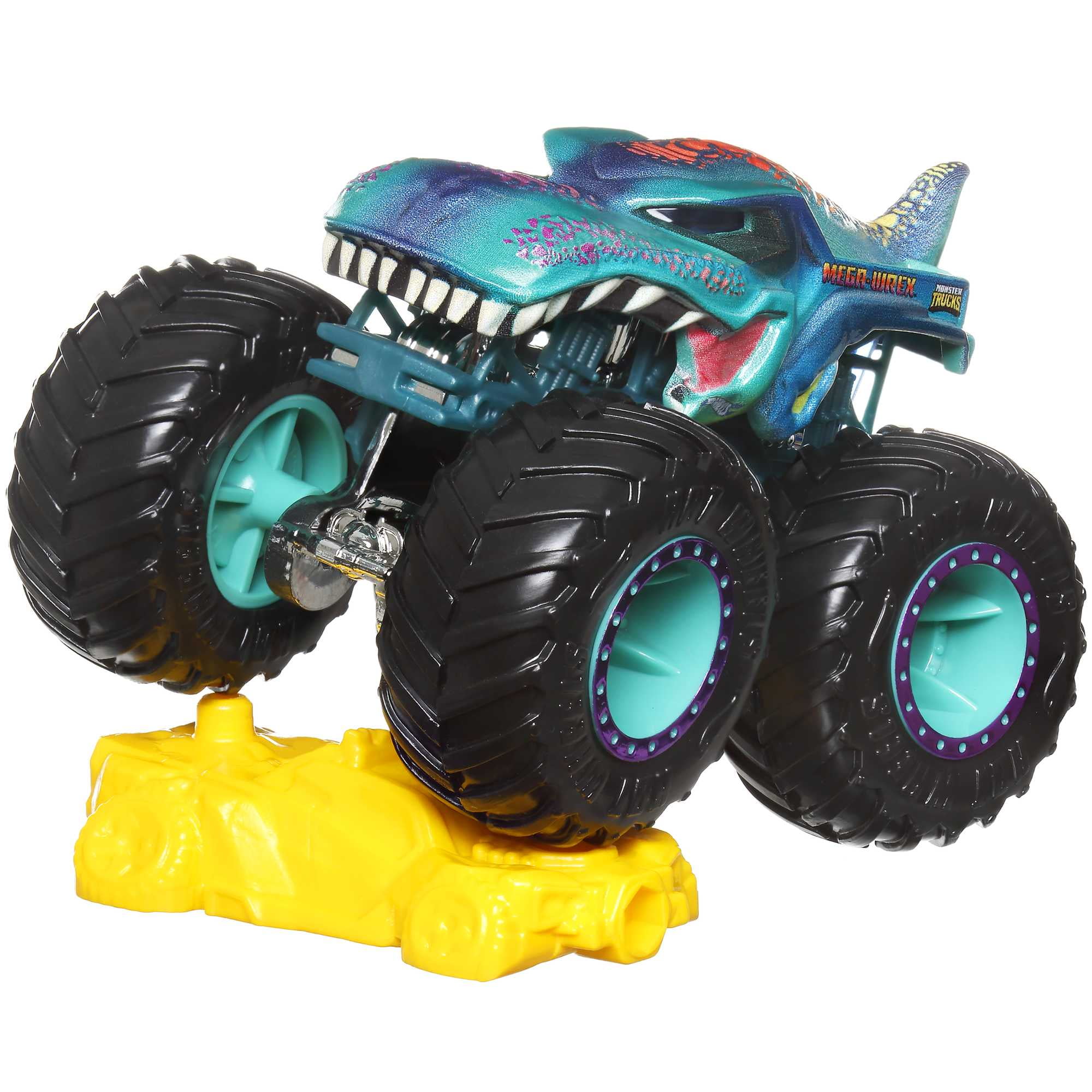 Hot Wheels Monster Trucks 1:64 Scale Die-cast Vehicles - Styles May Vary, Ages 3+