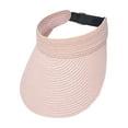 thumbnail image 4 of Hfolob Sun Hats For Women Solid Color Summer Wide Brim Straw Visor Sun Hat Beach Cap Hat For Summer, 4 of 4