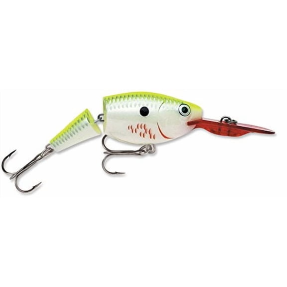 Rapala Jointed Shad Rap Crankbait 05 Bleeding Chartreuse Shad
