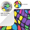thumbnail image 2 of Yayeee Dish Drying Mat for Kitchen Counter 16"x18" Microfiber Absorbent Pad, Colorful Psychedelic, 2 of 7