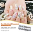 thumbnail image 4 of Seitruly Micro cuentas para uñas, diamantes de imitación de cristal, suministros de bricolaje, usos versátiles, accesorio de manicura para Type3 NO3, 4 of 6