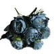 Cheers Fleur de Soie Artificielle Pivoine Fausses Fleurs Bouquet Mariée Mariage Fête Décor à la Maison – image 1 sur 7