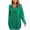 Green, variant on Vedolay Women's Turtleneck Sweater Cute Short Sleeve Sweaters Loose Tops Turtleneck Knit Pullover A,One Size