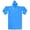 Blue, variant on Unisex Adult Portable Raincoat Rain Poncho EVA Reusable with Hoods and Sleeves (Pink, 3 Pack)