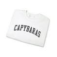 thumbnail image 3 of Capybara Sweatshirt Gifts Crew Neck Shirt Long Sleeve Unisex, 3 of 7