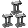 thumbnail image 1 of USHOBE 3pcs Simulation Train Bridge Pier Durable Play Grey Bridge Model Garden, 1 of 8