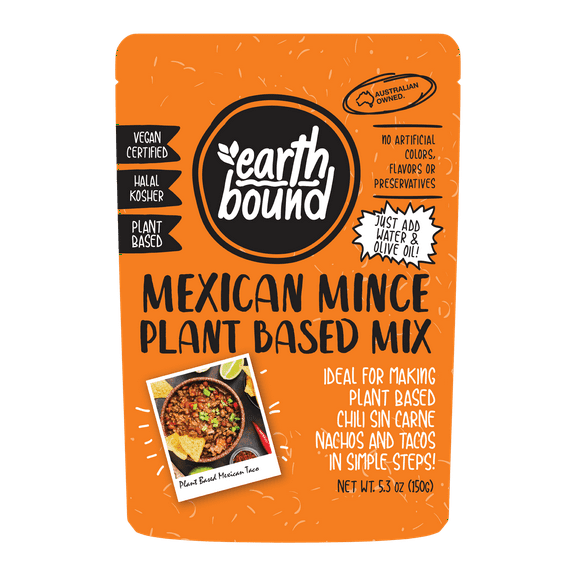 Earth Bound Mexican Mince Plant Based Mix, 5.3 oz