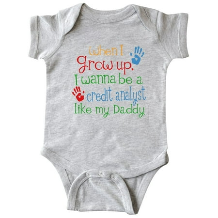 

Inktastic Credit Analyst like Daddy Gift Baby Boy or Baby Girl Bodysuit