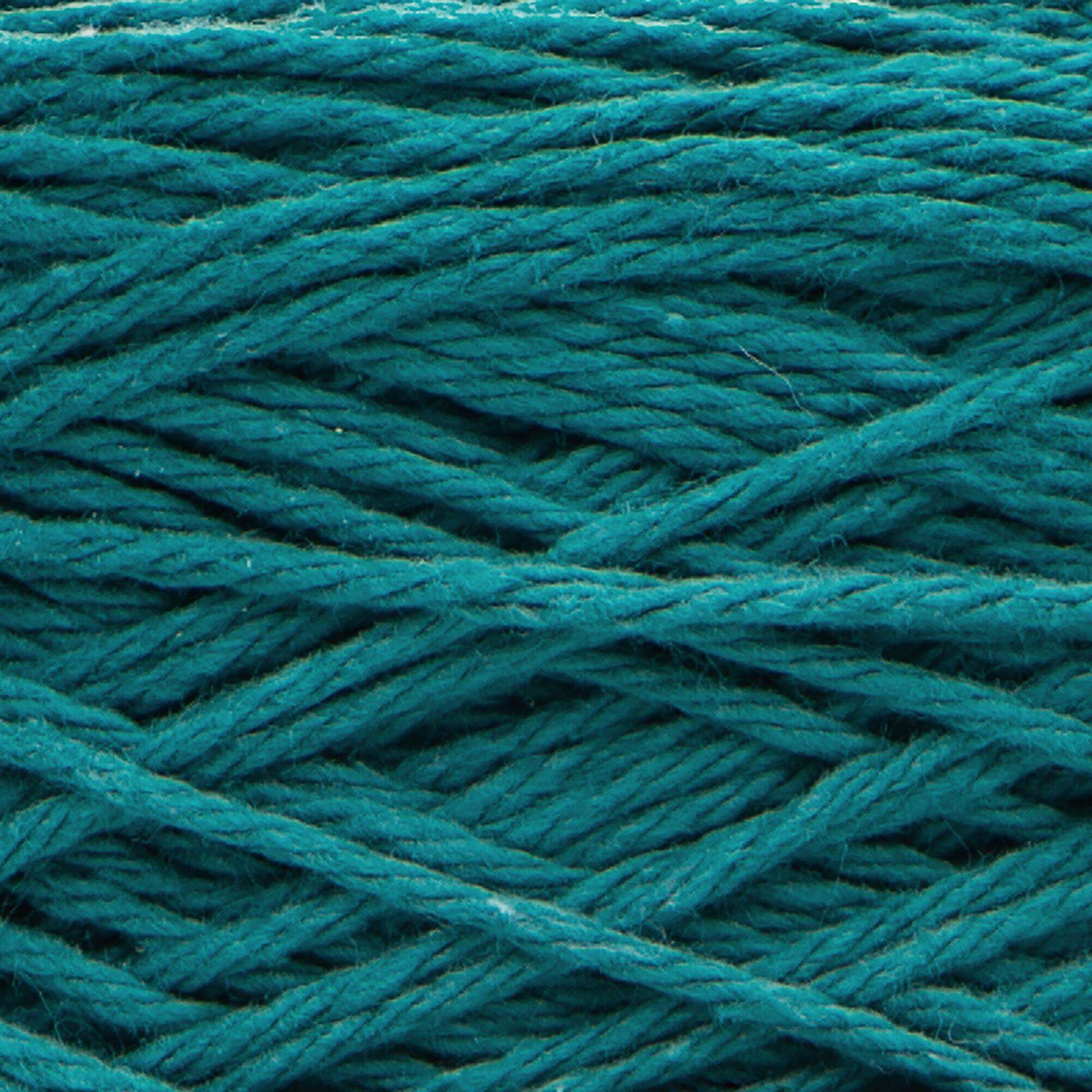 Lily Sugar N Cream® Cones™ #4 Worsted (Medium) Cotton Yarn, Teal 14oz/400g 674 Yards