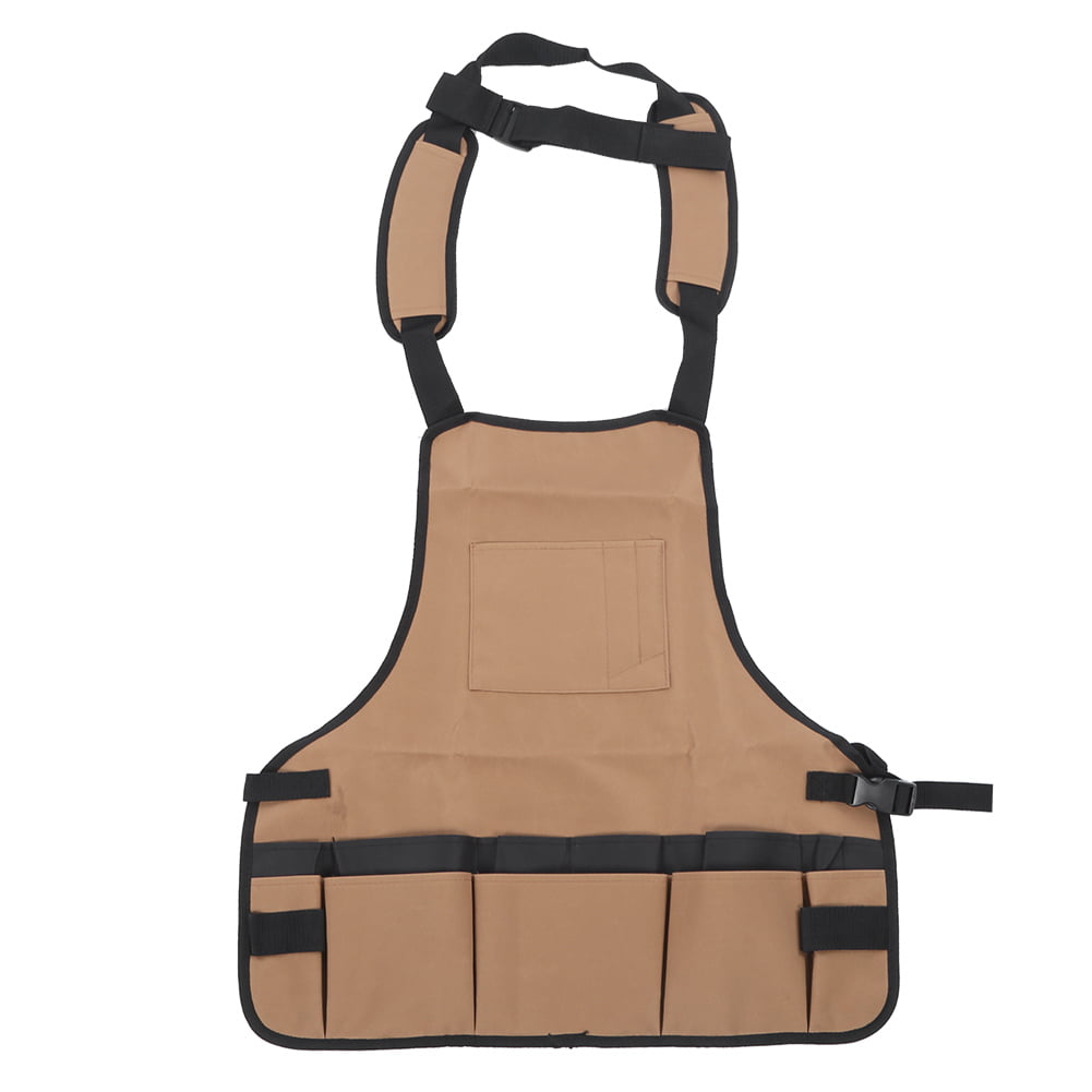 Details about   BBQ Apron Waterproof Polyester BBQ Apron Outdoor Apron Woodworking Gardening 