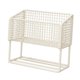 thumbnail image 4 of Cesta de almacenamiento para baño, organizador de cocina, versátil, para la decoración del hogar y el aseo. Blanco, 4 of 9