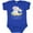 Royal Blue, variant on Inktastic I Am Fearfully and Wonderfully Made Elephants and Flowers Boys or Girls Baby Bodysuit