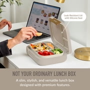 Bentgo® Modern Bento-Style Lunch Box for Adults, Teens, and Larger Appetites; BPA-Free , Leak-Resistant, Dishwasher/Microwave Safe - Sandstone