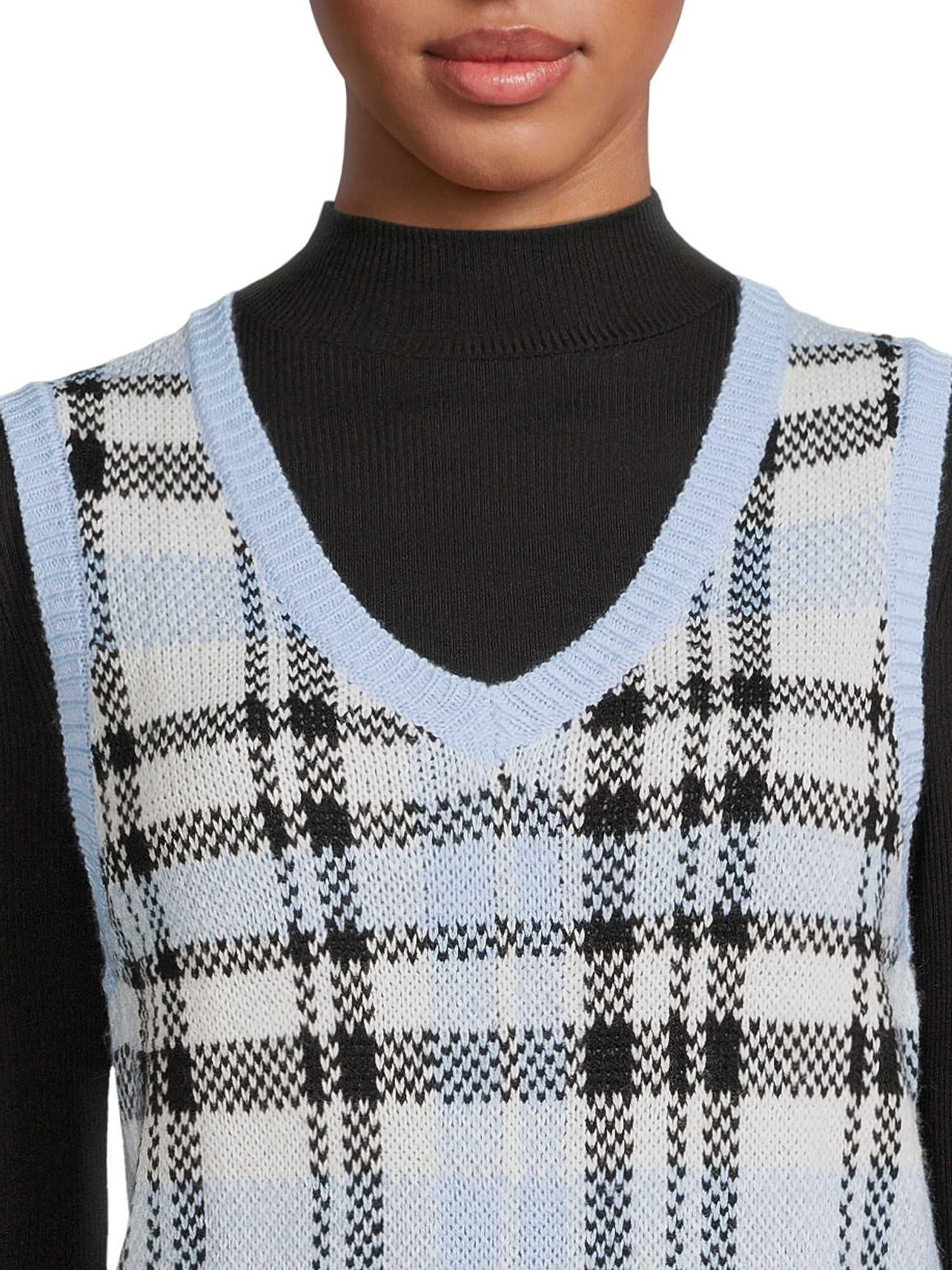 No Boundaries Women’s V-Neck Sweater Vest