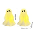 thumbnail image 3 of LED Halloween Lantern Lights Set of 2,Cute Spooky Ghost Decor with Warm White Glow,Battery Operated Hanging Indoor Outdoor Party Decorations for Halloween Christmas Home Fireplace Table Centerpiece, 3 of 6