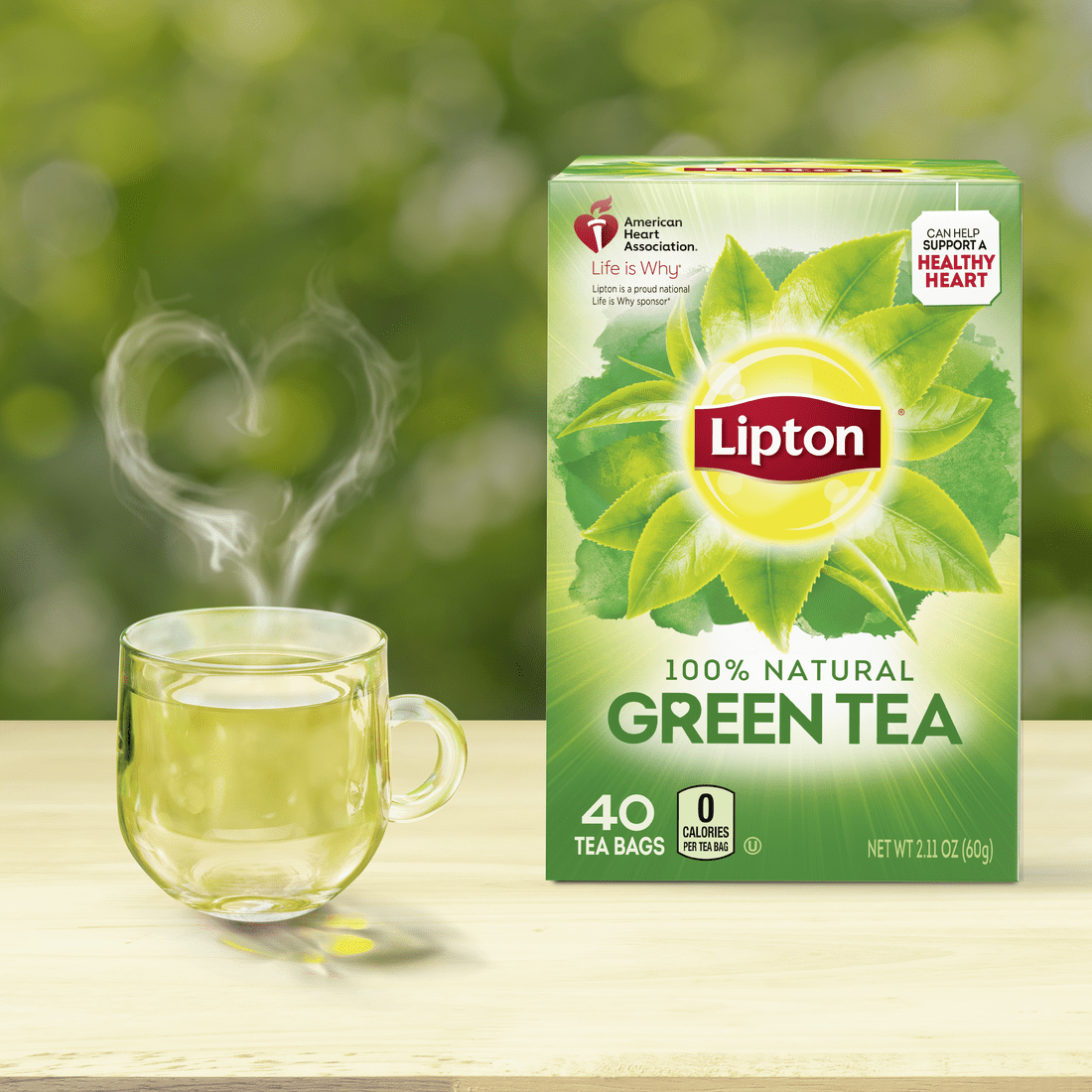 Lipton Green Natural Tea Bags - 40ct : Target