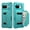 Green, variant on Case Designed for Google Pixel 8 Pro, Hybrid PU Leather + PC Protective Shockproof Drop Resistant Ultra Slim Wallet Phone Case Cover with Back Card Slot for Google Pixel 8 Pro, Purple