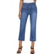 thumbnail image 1 of TaTaai Women's Casual Solid Color High Waist Straight Leg Cropped Jeans Loose Denim Trousers with Pockets Soft Breathable Comfortable Daily Commute Bottoms Gift, 1 of 5