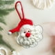 thumbnail image 5 of xihome Adornos navideños tejidos a mano: Copo de nieve, Pap Noel, llavero, calcetines de lana, decoracin navideña para fiestas y hogar., 5 of 6