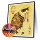 thumbnail image 2 of Pintura de diamante 5D DIY Kit de gato de taladro redondo completo Artesanía de decoración del hogar (w956) FLhrweasw Nuevo, 2 of 9
