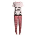 thumbnail image 6 of Secret Treasures Women's and Women's Plus T-Shirt and Joggers, 2-Piece Pajama Set, 6 of 6