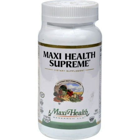 - Maxi Health Supreme Vit and Min - 180 Tablets