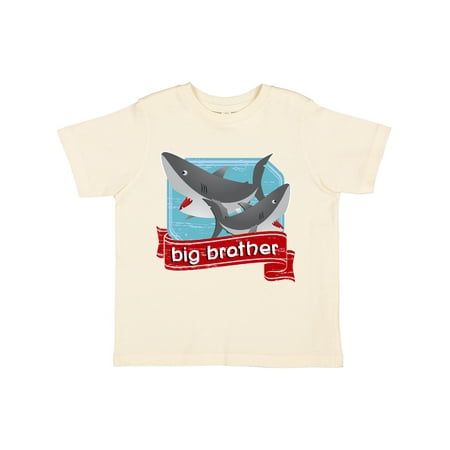 

Inktastic Big Brother Shark Gift Toddler Boy Girl T-Shirt