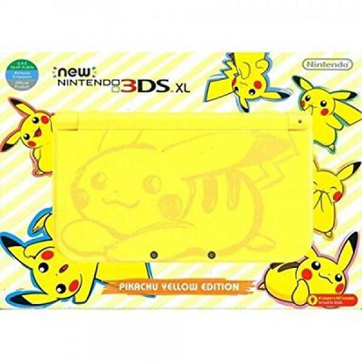  Nintendo Pikachu Yellow Edition New Nintendo 3DS XL