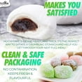 thumbnail image 3 of Fusion Select Green Tea Mochi Green Tea Daifuku Snacks - Traditional Japanese Rice Cakes with Filling - Flavored Asian Sweet Desserts for Family, 3 of 9