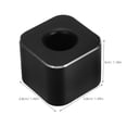 thumbnail image 2 of BESTYASH 2Ud Soporte De Bolígrafo De Metal Negro Para Escritorio Con Compacto, 2 of 8