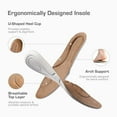 thumbnail image 6 of BURUDANI Women's Low Block Heel Slip-On Pumps with Shock-Absorbing Insole, 6 of 7
