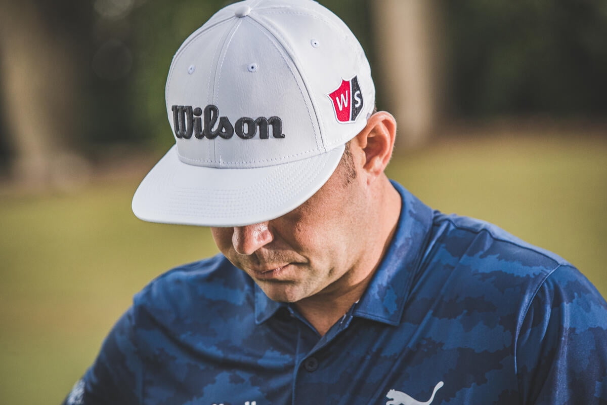 Wilson Tour Flat Brim Golf Hat White Walmart