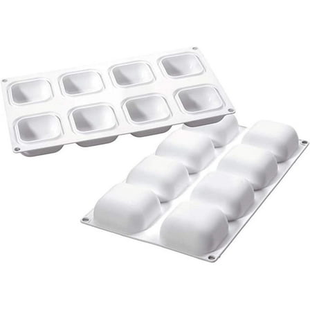 Silikomart Professional GEM100 Eight-Cavity Silicone Mold 1 Each